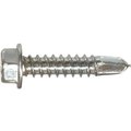 Bissell Homecare Self-Drilling Screw, #10 x 1-1/2 in, Zinc Plated Hex Head HO1319298
